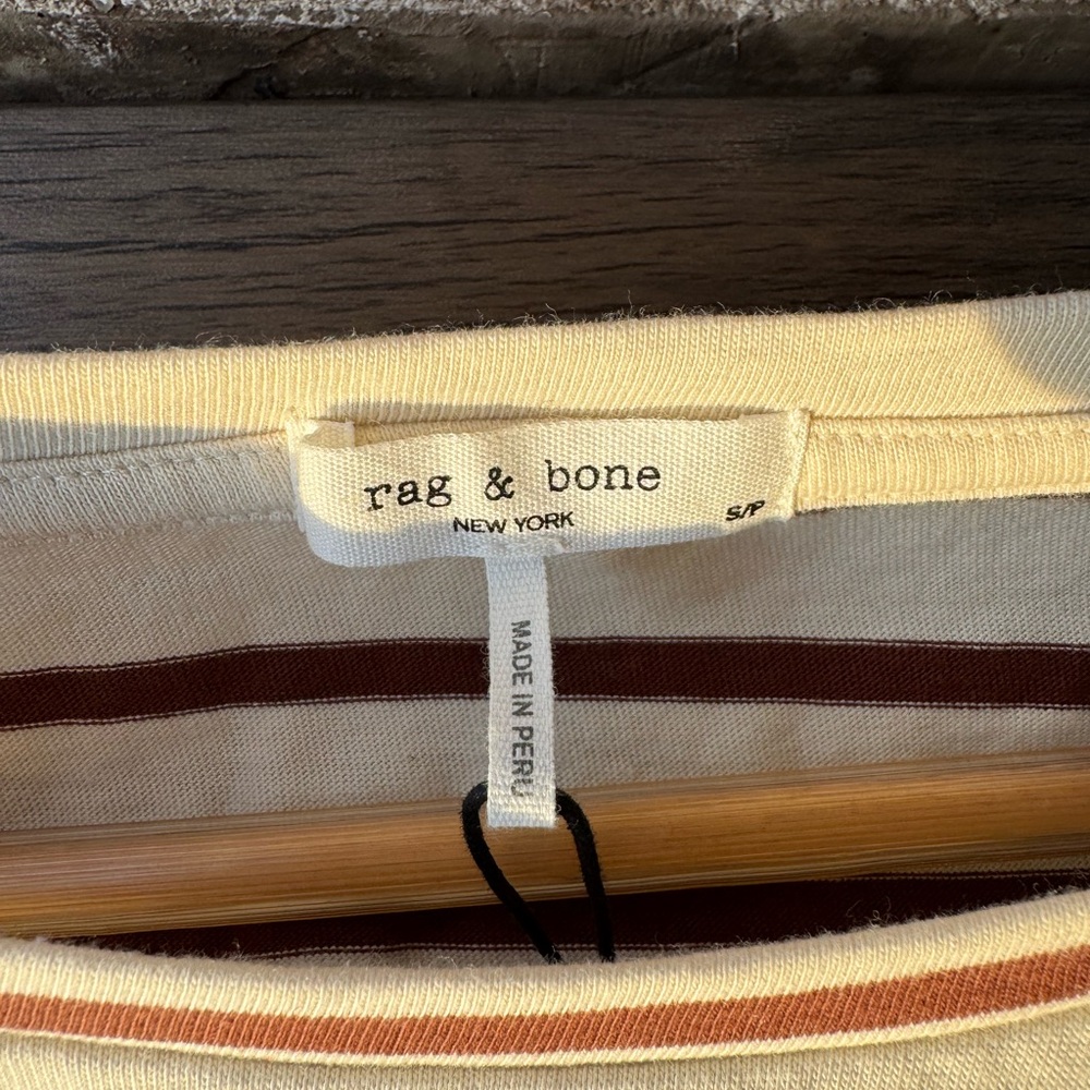 rag & bone NWT
Mica Stripe Tank Brownstripe Sz S - Picture 14 of 16